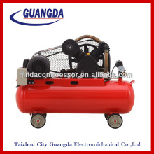 Lubricated 130KG 4KW 5.5HP 100L Belt Driven Air Compressor